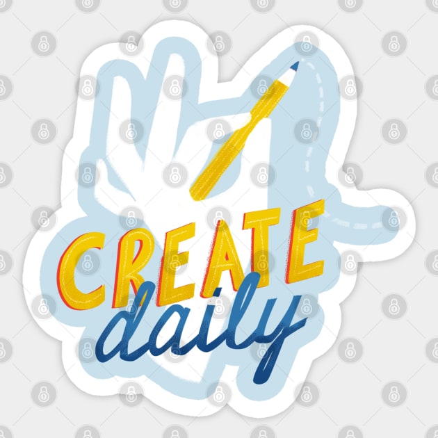 Create Daily Sticker by Maia Fadd